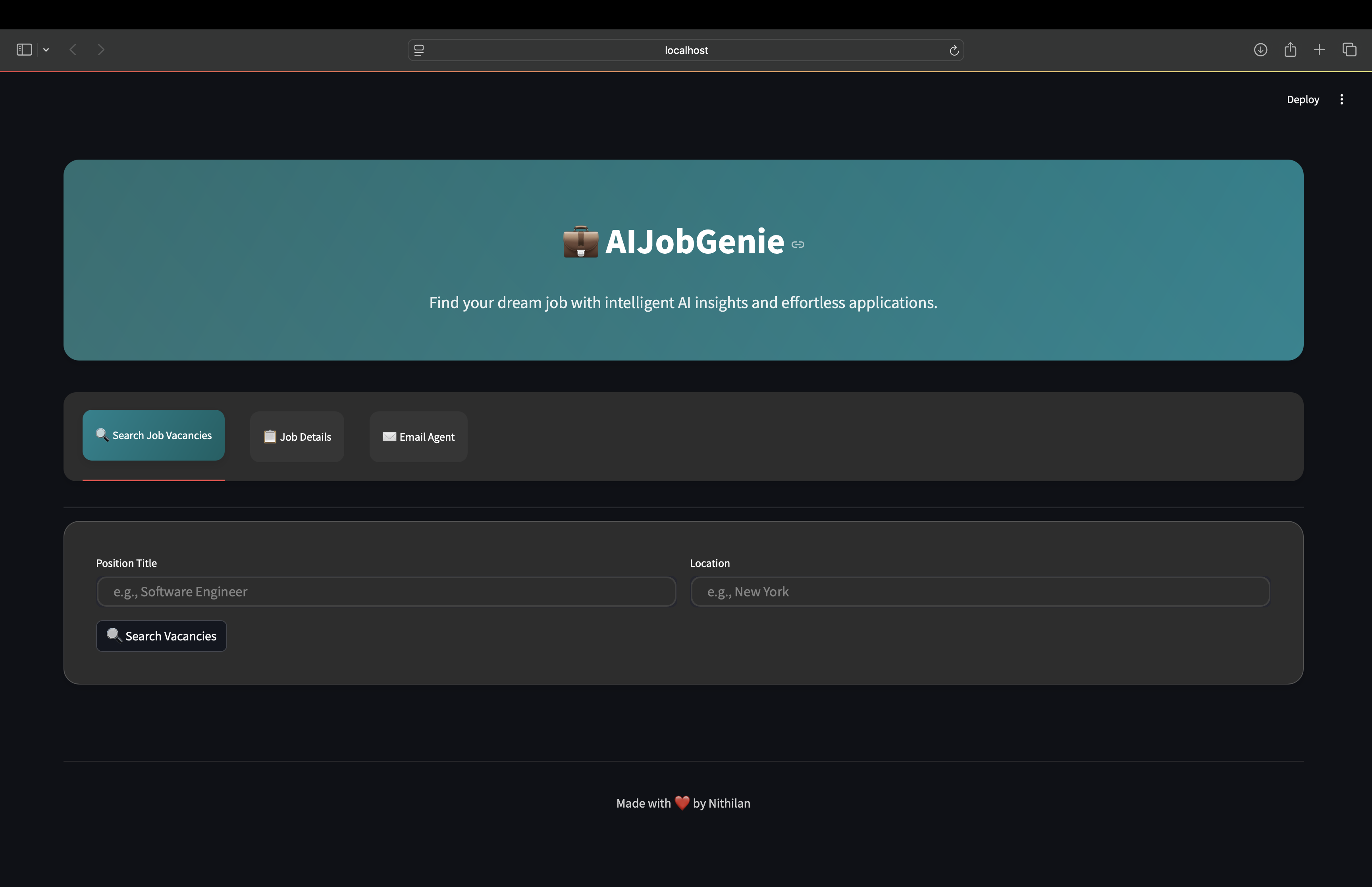 AI JobGenie